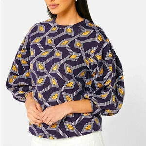 TED BAKER Lipsah Modernity Printed Sweatshirt